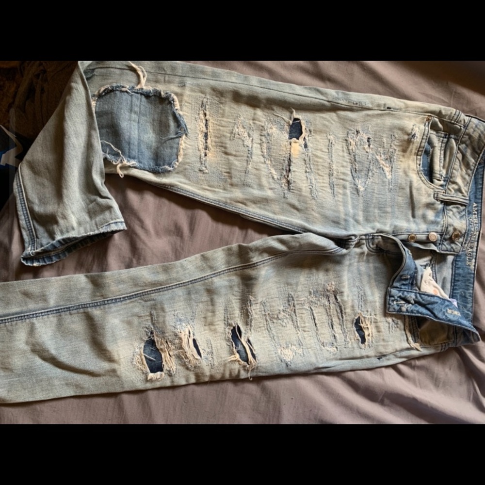 2/$20 American Eagle tomboy jeans